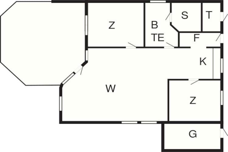 Two-Bedroom Holiday Home In Gelting 3 Eksteriør billede